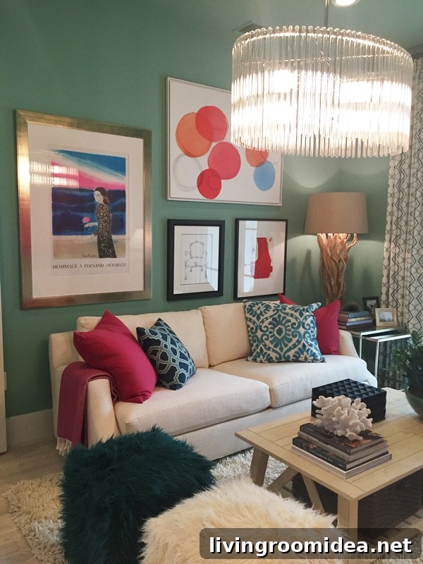 Colorful Room in the HGTV Dream Home