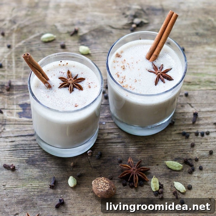Coconut Chai Eggnog by Sea Salted Sunshine