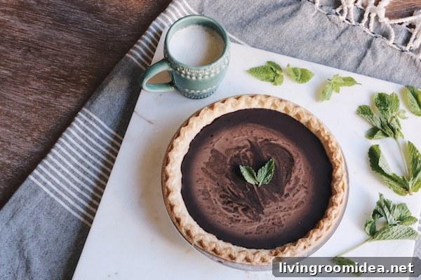 Chocolate Tart Recipe - The Inspired Room
