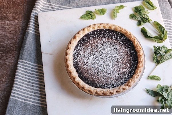 Chocolate Tart Recipe - The Inspired Room