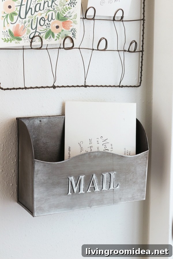 The Inspired Room - Mail Holder