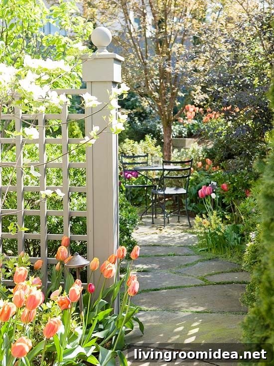 Pretty Garden Pathway