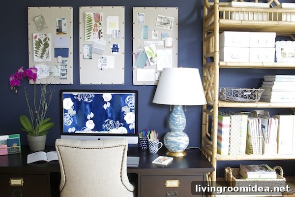 Hale Navy Home Office The Inspired Room
