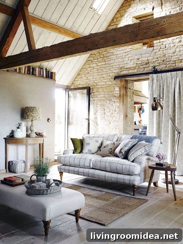 Vaulted Ceiling - Exposed Beams - John Lewis