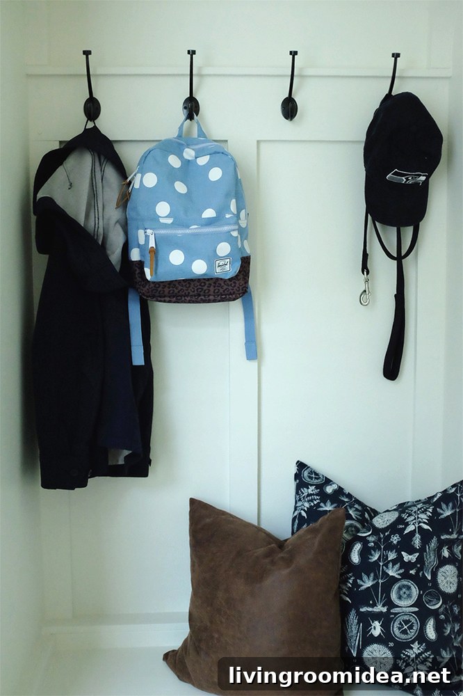 Mudroom Makeover Ideas: Stylish Storage and Entryway Upgrades 11 Mudroom Makeover - Cassie from The Inspired Room