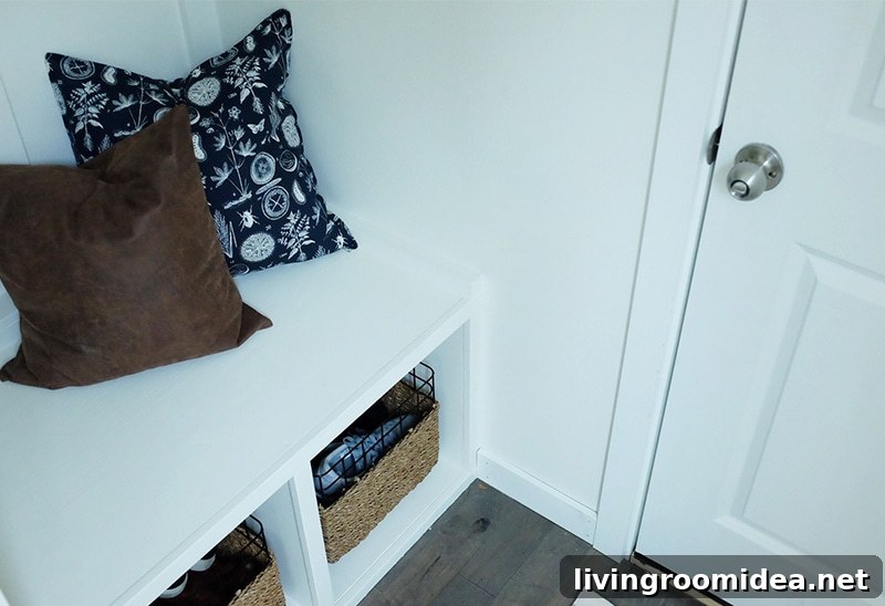 Mudroom Makeover - Cassie from The Inspired Room
