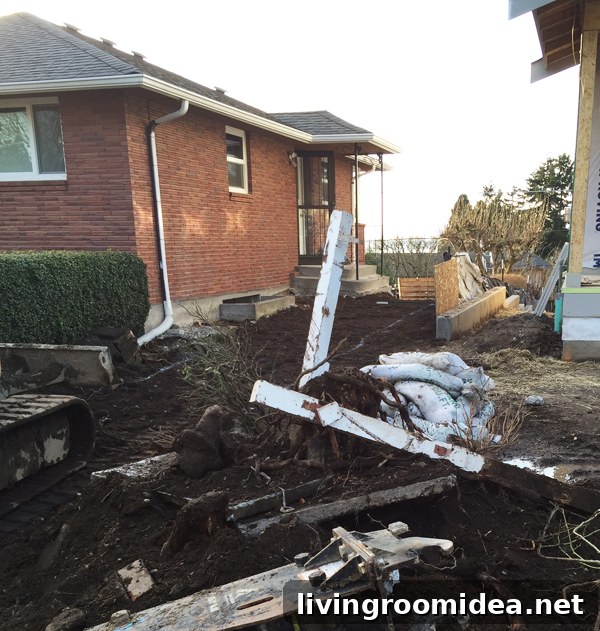 Sideyard Improvements: Transforming Your Narrow Outdoor Space 2 Progress