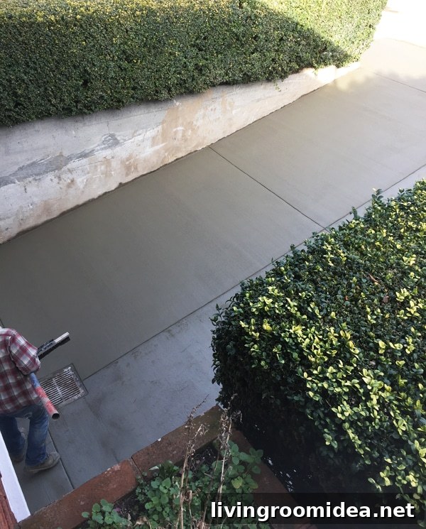 Driveway Repaved