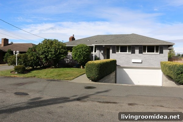 Exterior Renovation Projects That Boost Curb Appeal and Value 8 Painted Brick Simulation - Light Gray Brick
