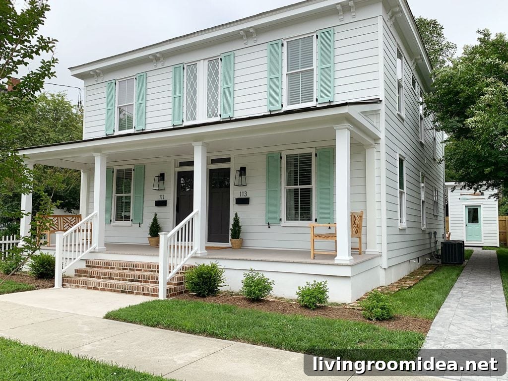 Duplex exterior or interior