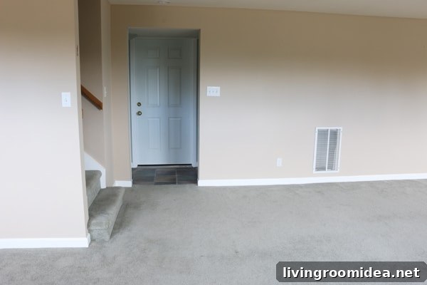 Basement to Hallway