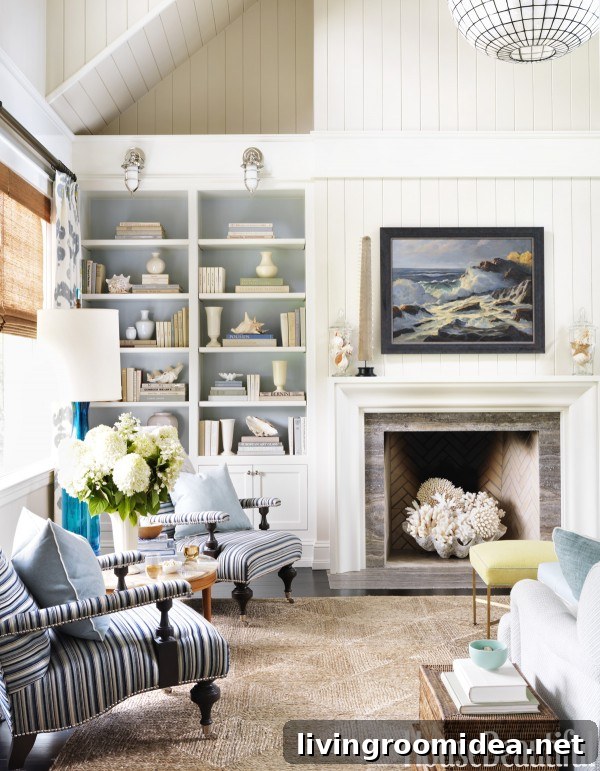 Coastal Style Living Room