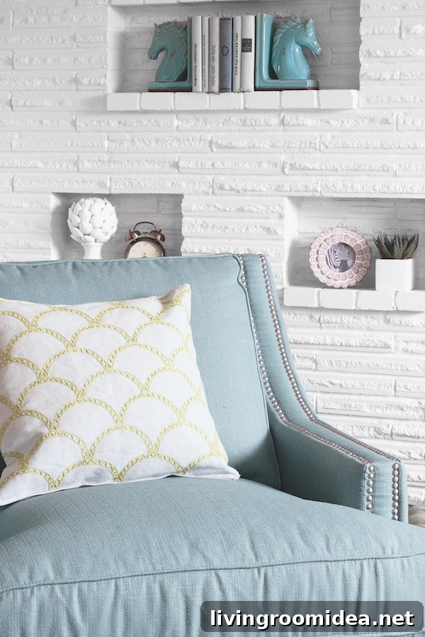 The Inspired Room Spring Refresh - Birch Lane Nailhead Trim Larson Chair