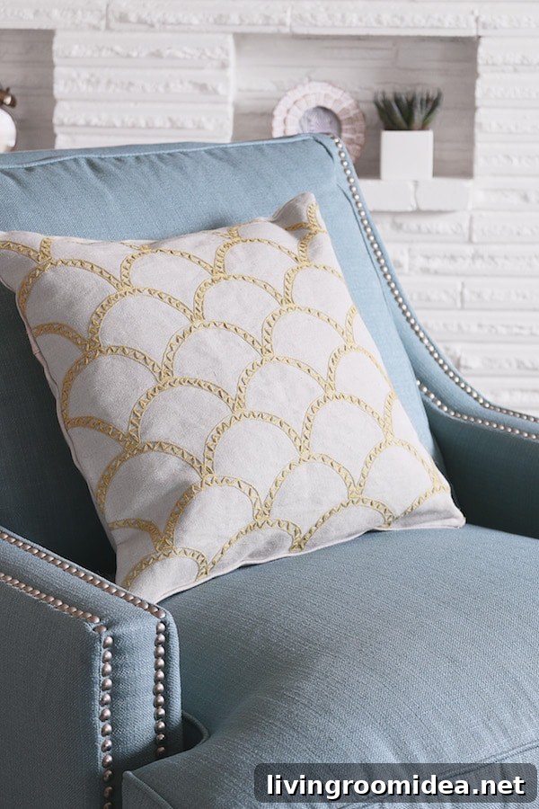The Inspired Room Spring Refresh - Birch Lane Nailhead Larson Chair