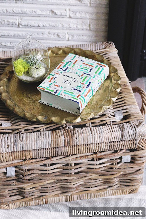 The Inspired Room Spring Refresh - Birch Lane Lidded Basket