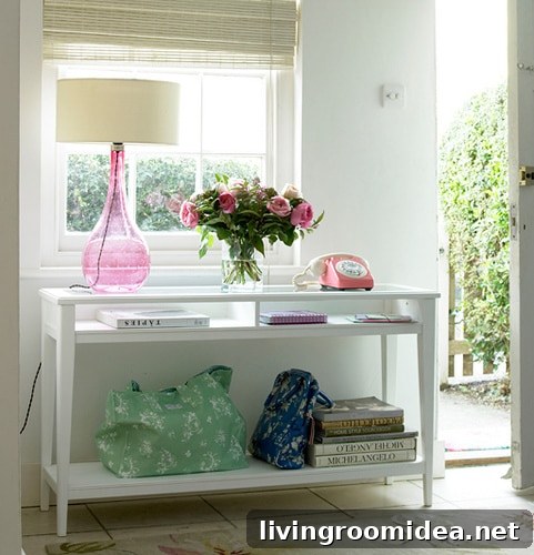 hallway console ideas