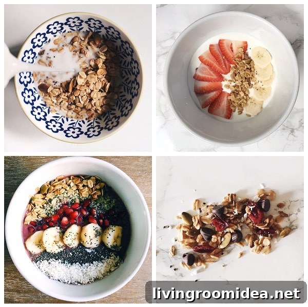 Coconut Oil and Maple Granola Recipe - on The Inspired Room