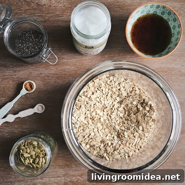 Coconut Oil and Maple Granola Recipe