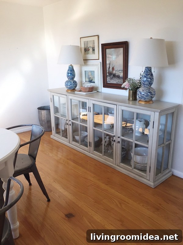 Refining The Dining Room: Vision, Design Experiments, and Ideas 4 The Inspired Room blog - Rearranging Furniture in the Dining Room
