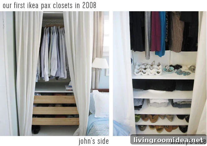 IKEA PAX Closet Makeover: Budget Breakdown + Video Tour 7 img 93312 11