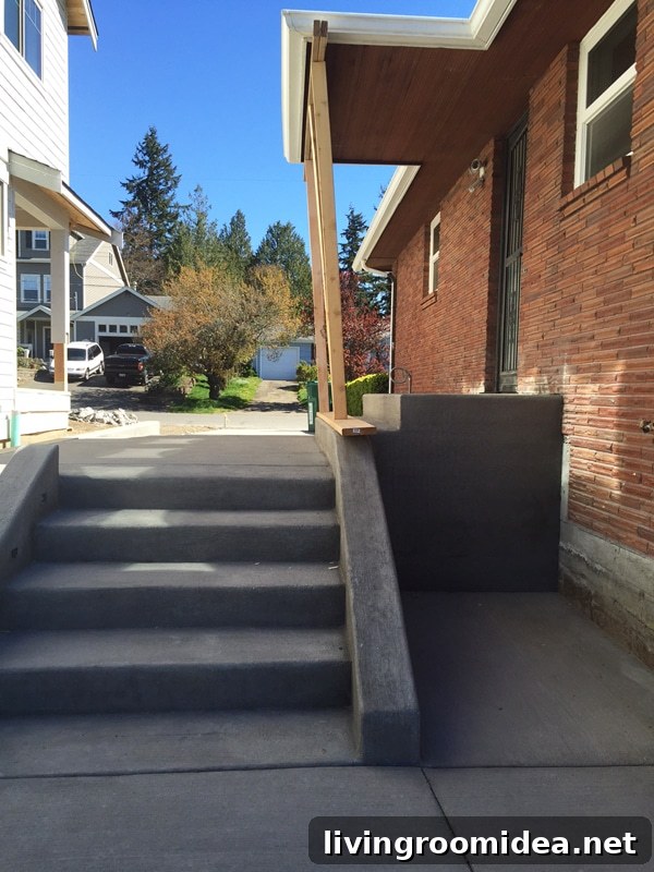 Side Yard Progress - The Inspired Room
