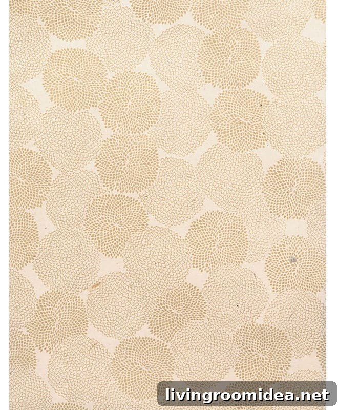 Gold and White Mums - Easy and Inexpensive DIY Artwork