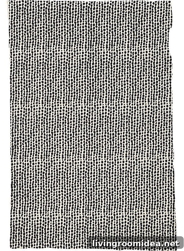 Black and White Dots - Easy and Inexpensive DIY Artwork