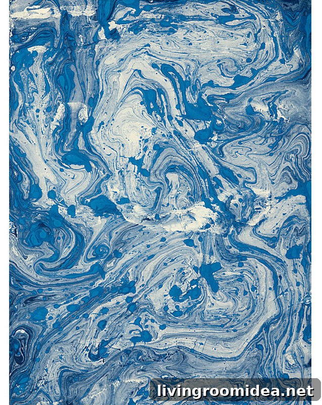 Marbleized Paper - Easy and Inexpensive DIY Artwork