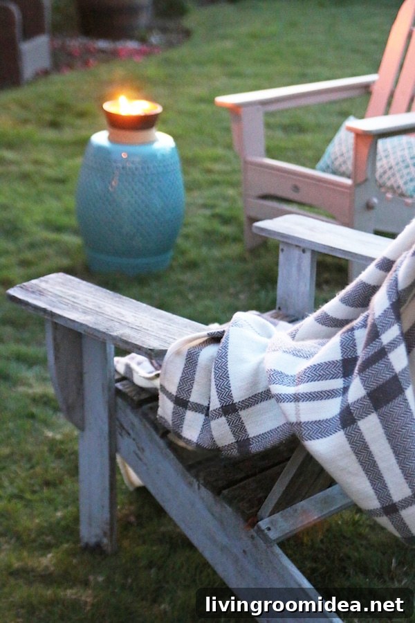 Create an Inviting Backyard: Simple Secrets for Outdoor Comfort 13 Adirondack Chair - The Inspired Room