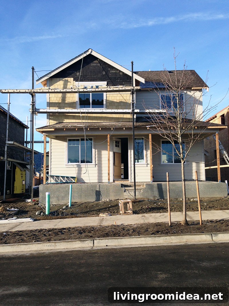 house construction- exterior