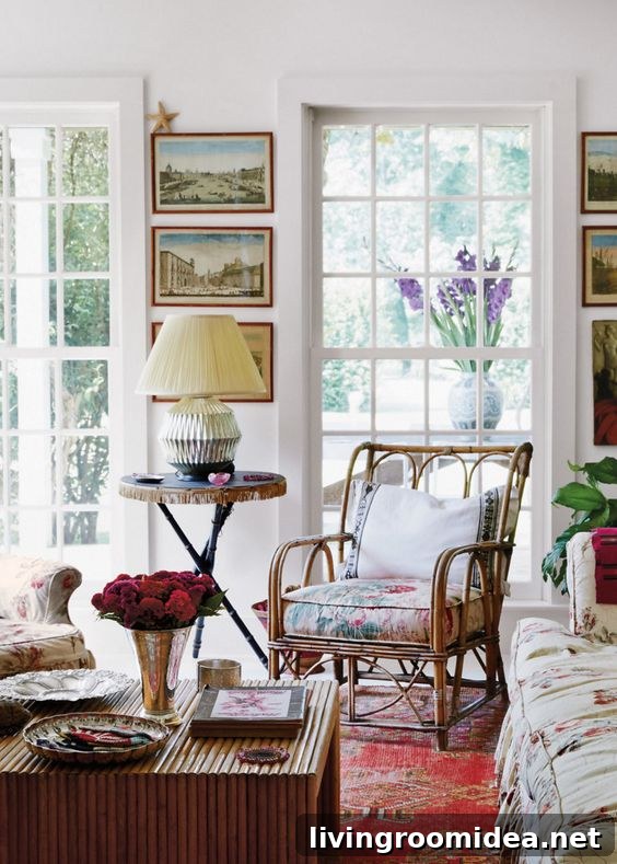 Rattan Chair - Photography by Simon Watson for T magazine