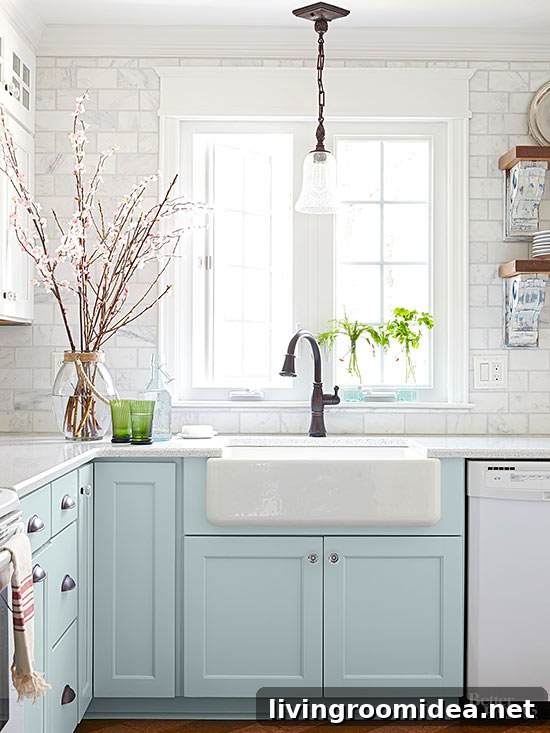 Inspiring Small Kitchen Ideas That Fit a Tight Budget 3 Small Cottage Kitchen BHG Pretty Handy Girl