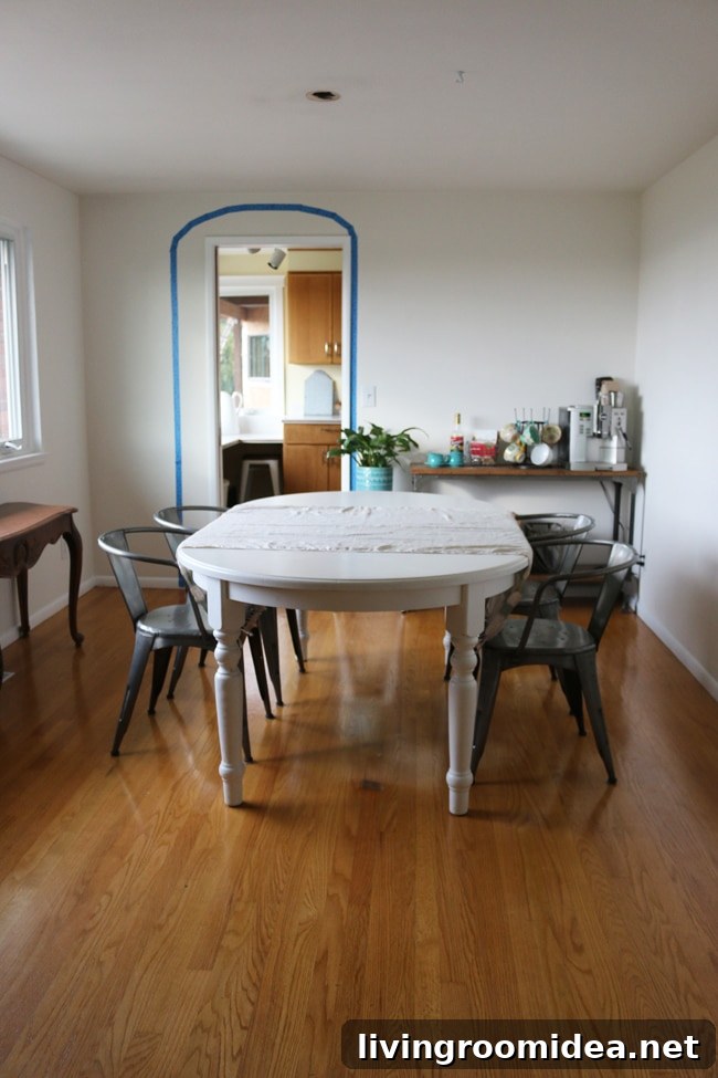 Dining Table In Center - The Inspired Room