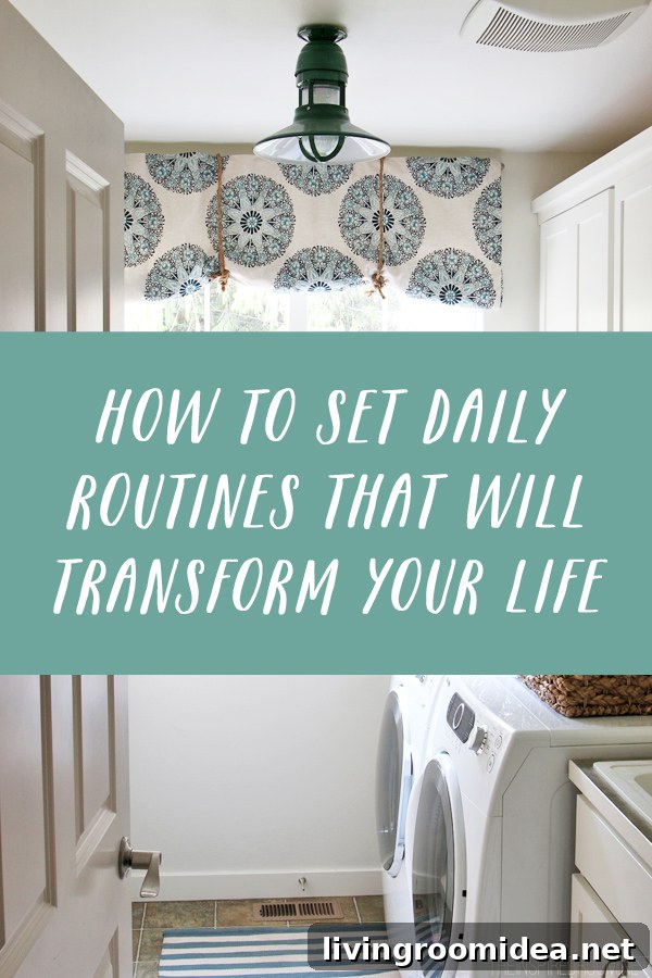 Create Daily Routines That Transform Your Life 2 How to Set Daily Routines that will Transform Your Life - The Inspired Room