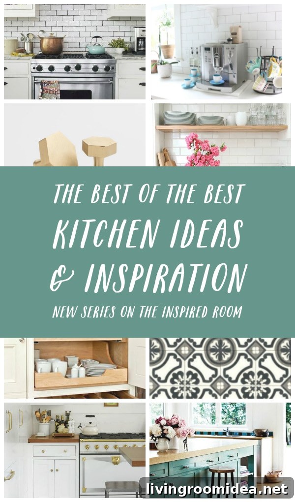 Top Kitchen Design Trends: New Series Premiere 3 The Best of the Best Kitchen Ideas and Inspiration - Following Along with the New Summer Series on The Inspired Room!