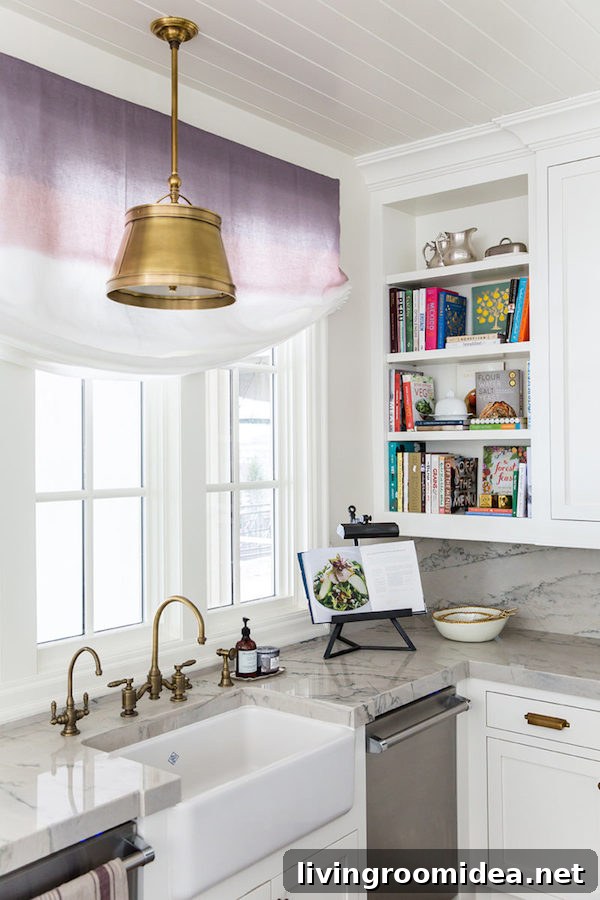 Kitchen open shelves add charm and character to a kitchen. Click through for other ways to incorporate open shelving in a kitchen.