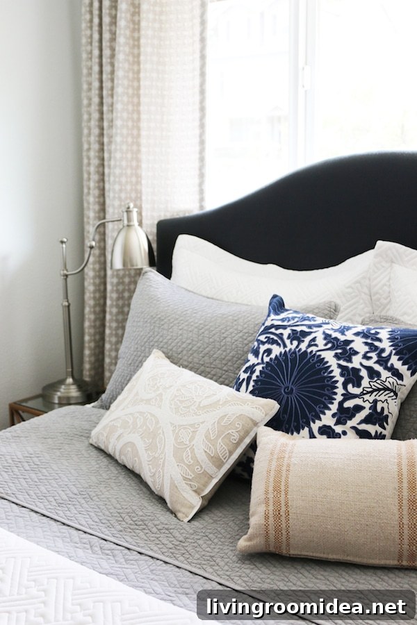 Small Bedroom Makeover Before and After - The Inspired Room