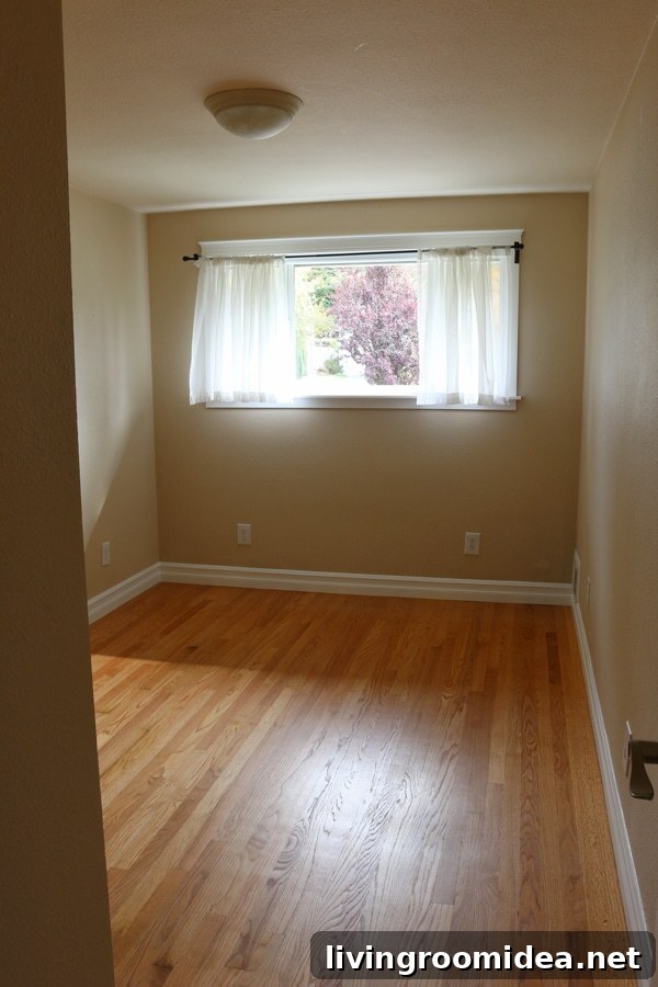 Bedroom Before - The Inspired Room Small Bedroom Transformation