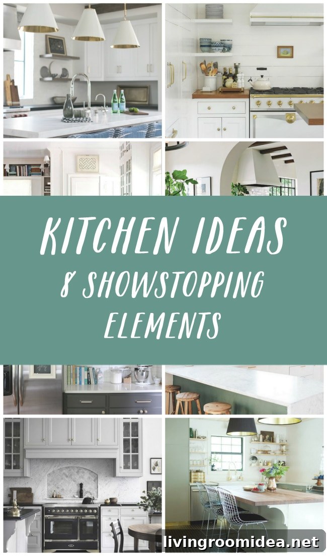 8 Showstopping Kitchen Design Ideas to Transform Your Space 13 Kitchen Ideas - 8 Showstopping Elements - The Inspired Room