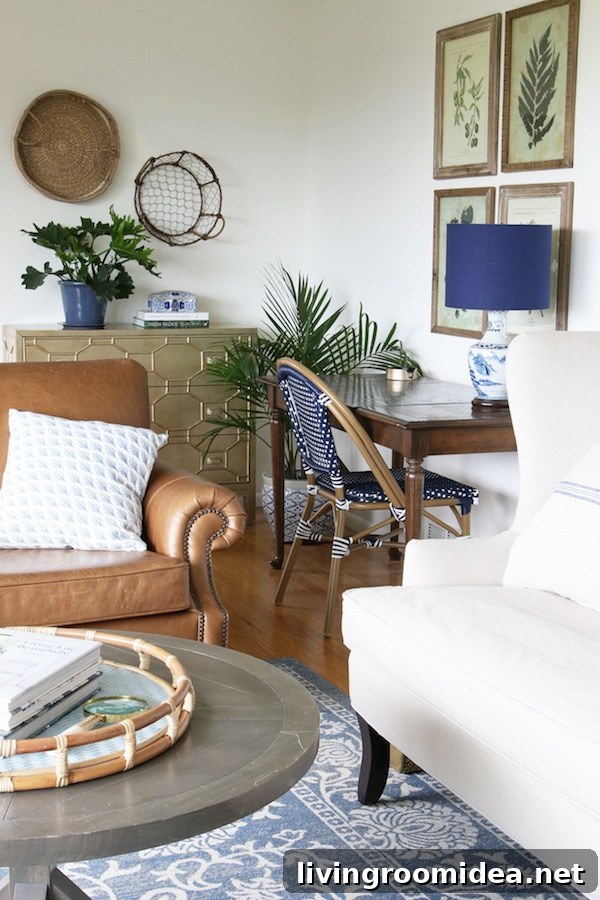 Slow, Steady Living Room Makeover: Progress That Lasts 2 The Inspired Room - Living Room
