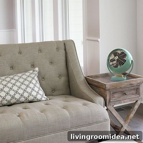 Vornado Fan - Green and Brass - Amazon Finds for the Home