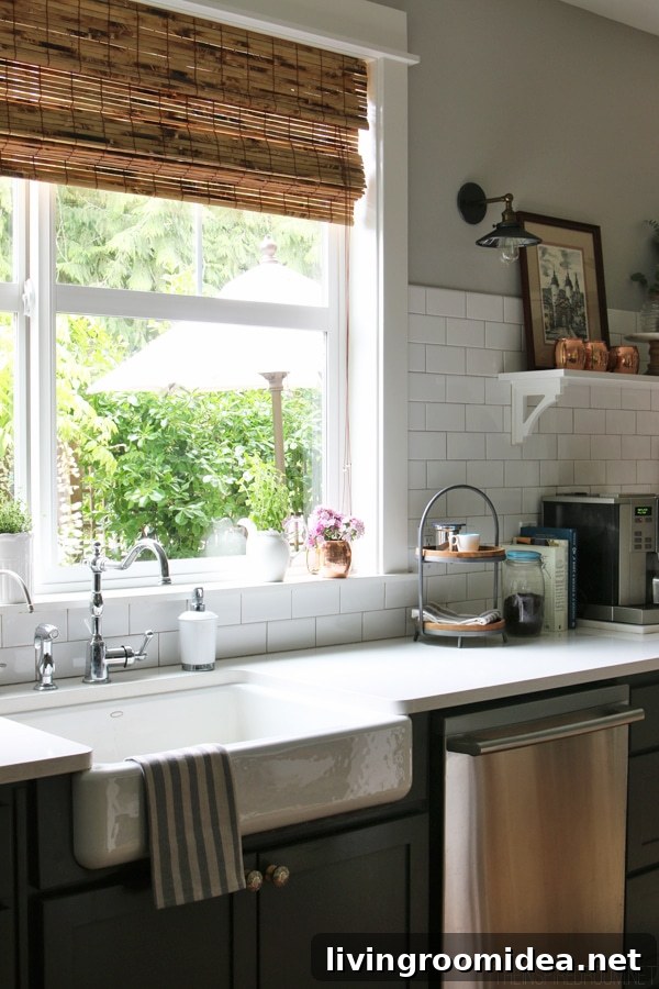 5 Effective Ways to Clean Your Home and Create a Cozy Nest 3 The Inspired Room Kitchen Sink