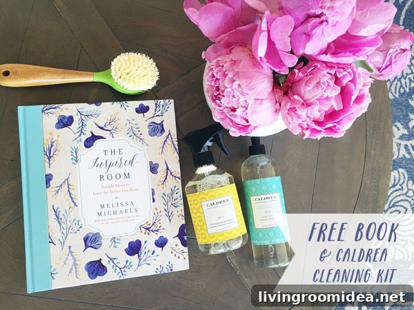 Get The Inspired Room Book Free — Limited Time Offer 3 Free book and Caldrea Cleaning Kit