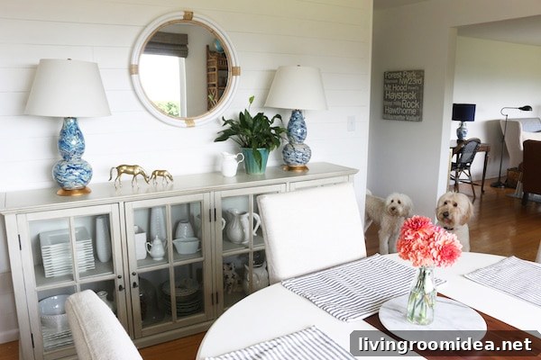 The Inspired Room - New Shiplap Walls