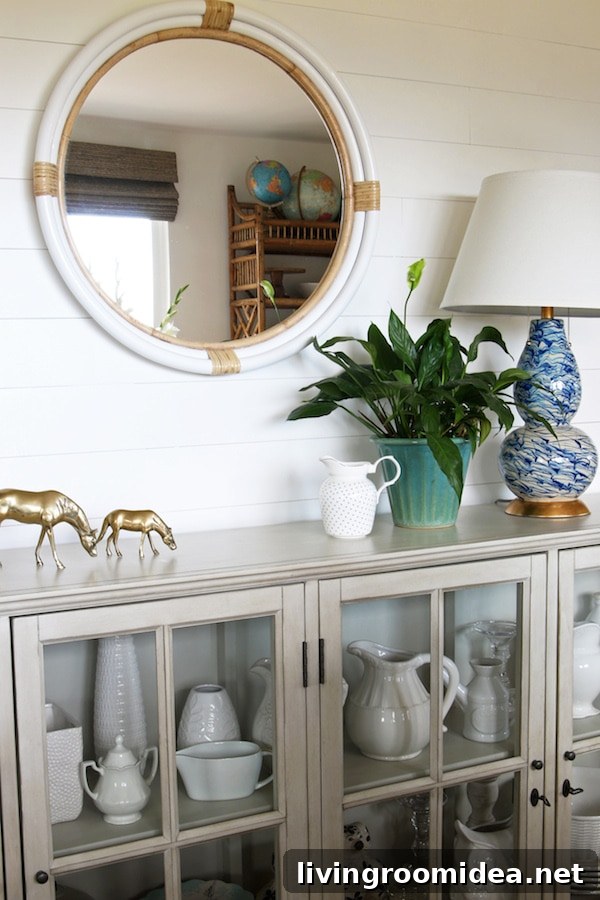 The Inspired Room - Shiplap Wall Dining Room