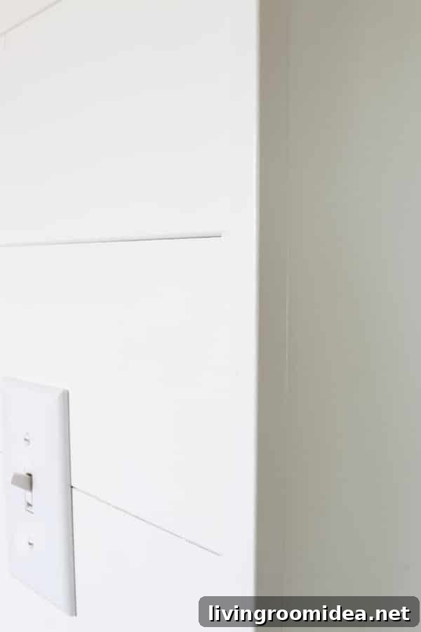 Shiplap Walls: Materials, Installation Tips & Common Questions 12 Edge of Shiplap Wall Paneling. This post answers helpful FAQ on installing DIY shiplap walls. What wood or MDF to use for shiplap and what to do with the corner edges after install.