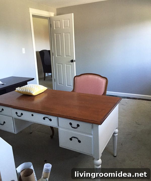 Office Walls Progress TIR