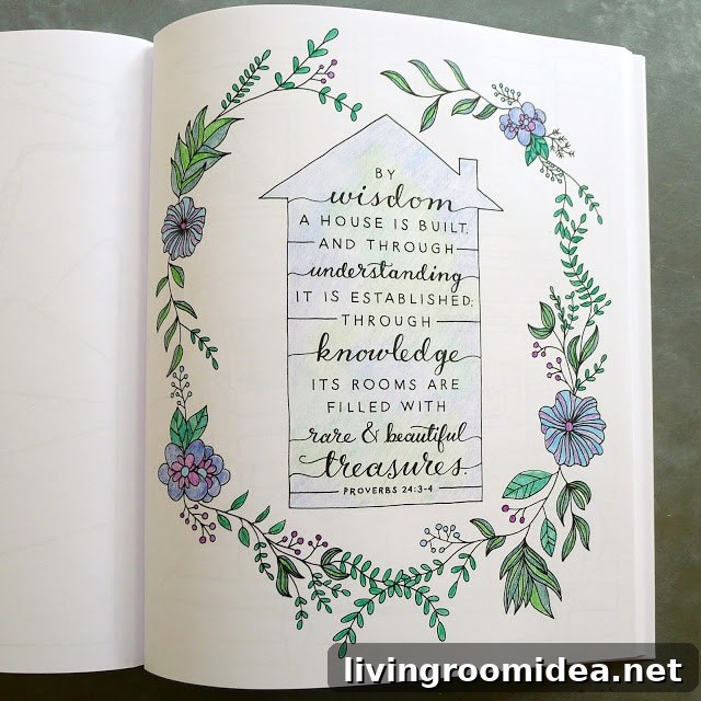 The Inspired Room Coloring Book