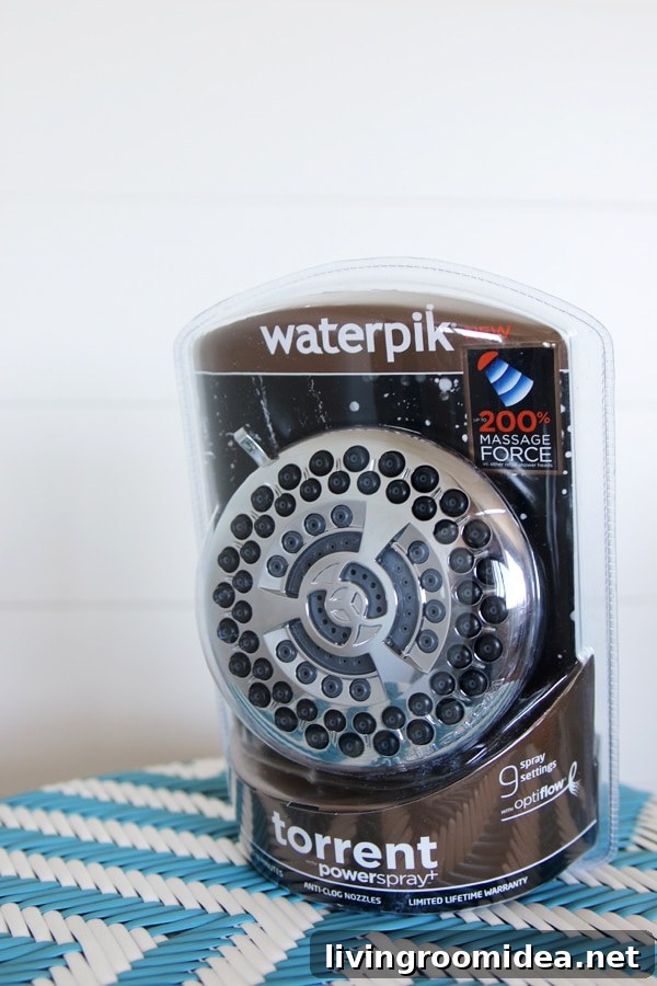 Waterpik Torrent Powerspray Shower Head
