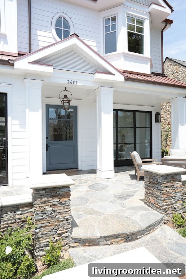 Front Dutch Door - Blackband Design